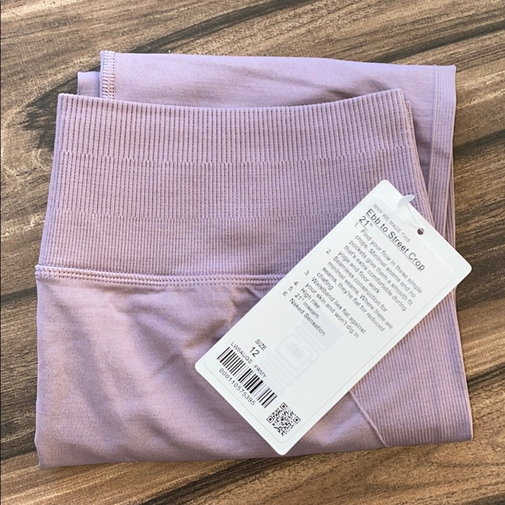 Lululemon 😍 EBB TO STREET CROP 21" Leggings - Picture 7 of 8